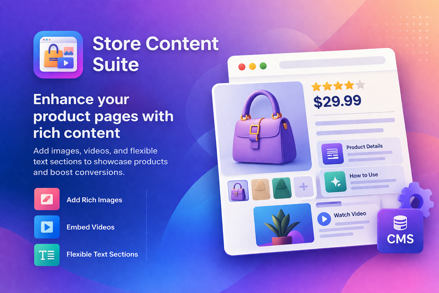 Zider Product Detail Enhancer for Wix – Make Your Product Pages Actually Useful